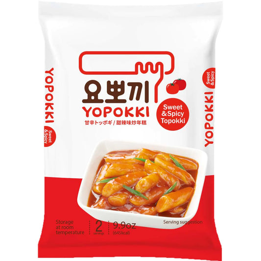 Sweet & Mild Spicy Tteokbokki Pack