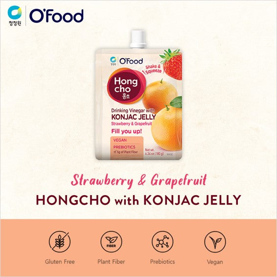Konjac Jelly Mansikka & Greippi