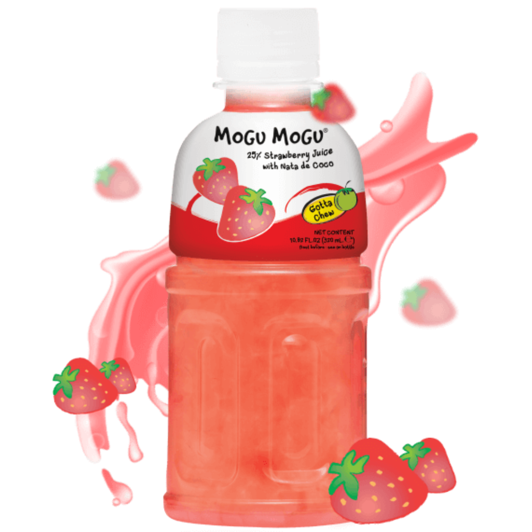 Mogu Mogu Mansikka 320ml
