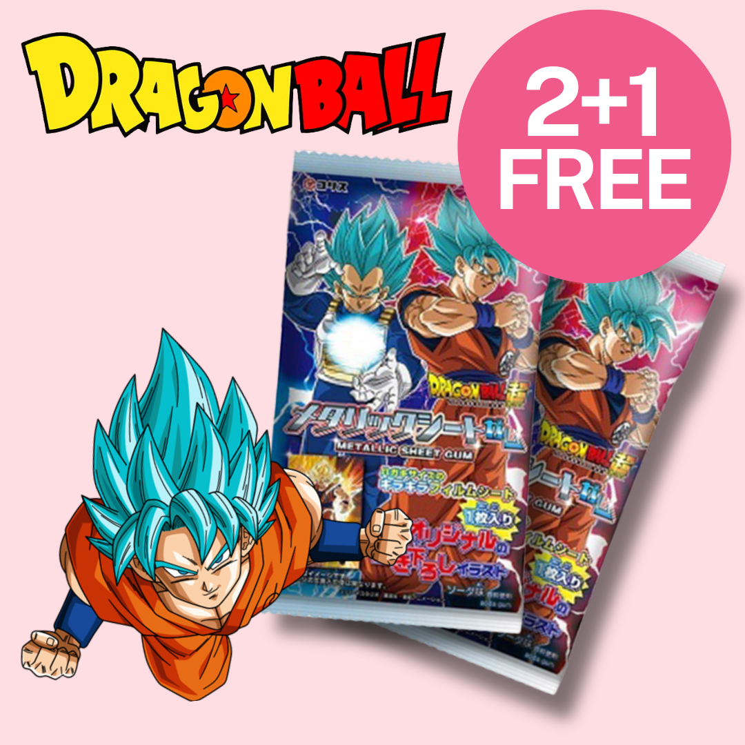 Dragon Ball Card with Gum