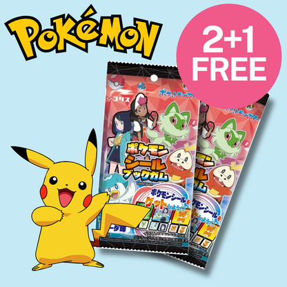 Pokemon Sticker Book Gum