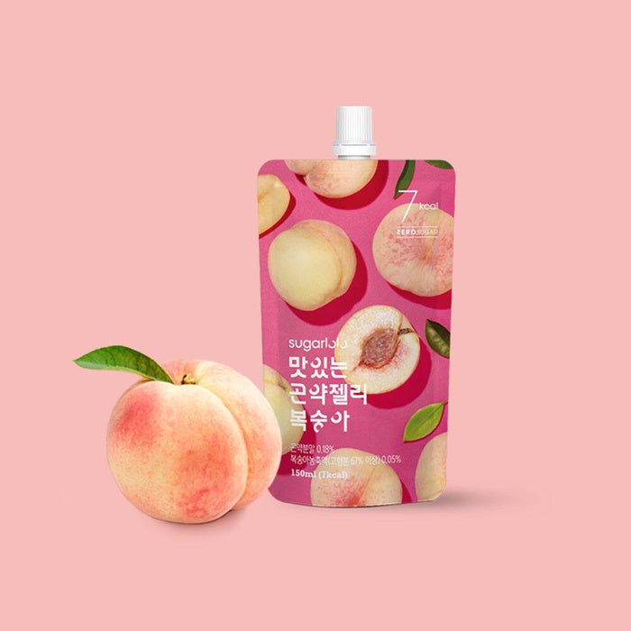 Konjac Jelly Persikka