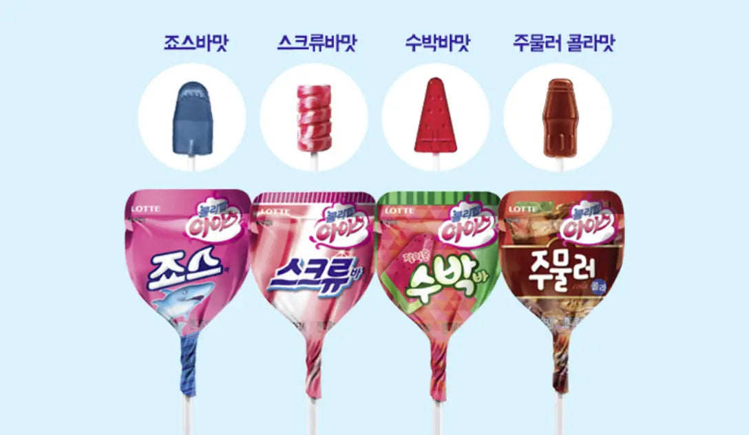 LOTTE Ice Cream Lollipop