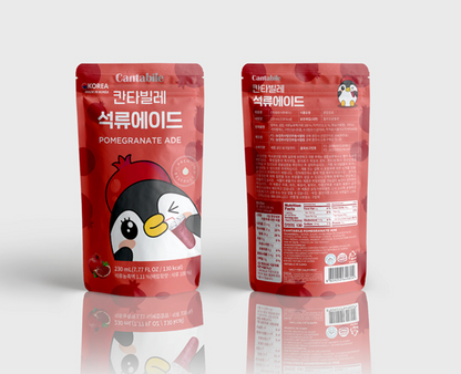 Korean Pouch Drink (12 eri makua)