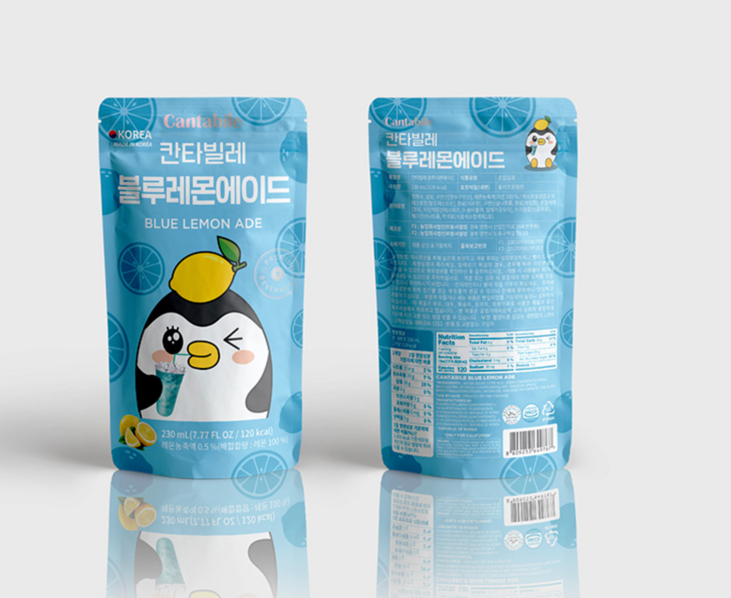 Korean Pouch Drink (12 eri makua)