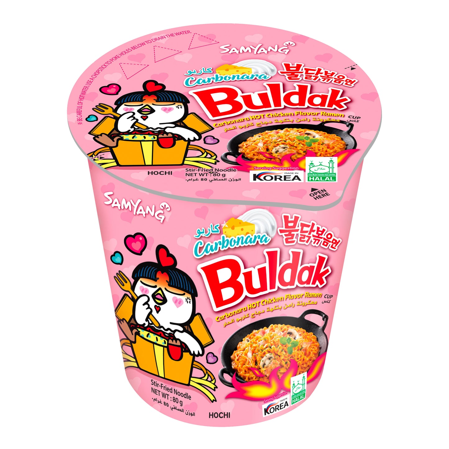 Buldak Carbonara Ramen Cup