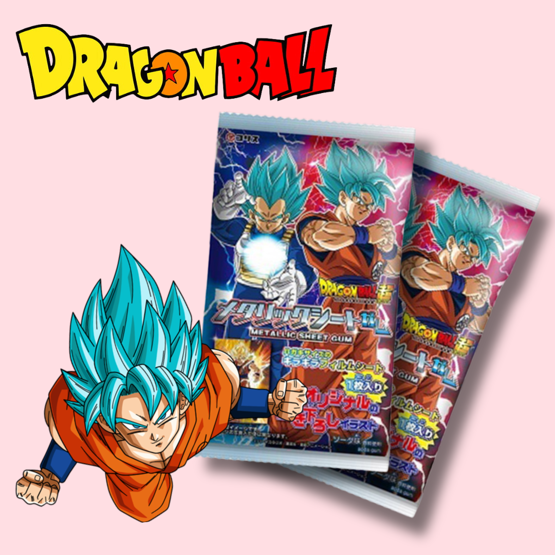 Dragon Ball Card with Gum