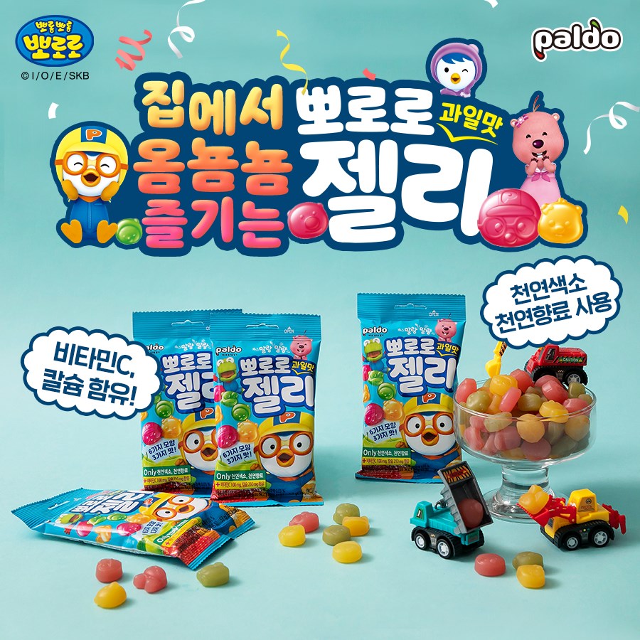 Pororo Fruit Flavor Jelly